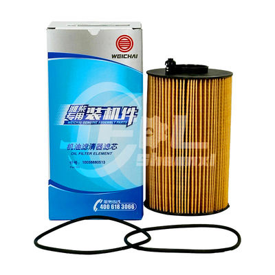 Element filtracji oleju 10038880513 FAW Jiefang ciężarówka części silnika Weichai